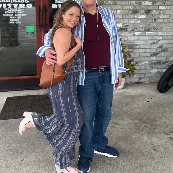 Super Soft Boho Strapless Jumpsuit Romper Tube Top Sz XS - Picture 2 of 7